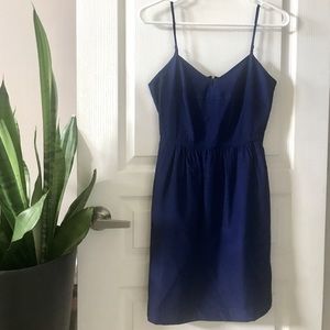 J. Crew Short Royal Blue Dress in Size 00